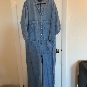 Ilana kohn denim jumpsuit M